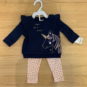 Carter’s Unicorn Outfit. NWT! 🦄 💕